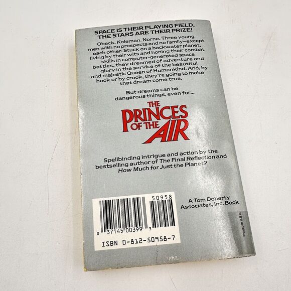 John M Ford - The Princes of the Air Vintage Science Fiction paperback book - Picture 2 of 7